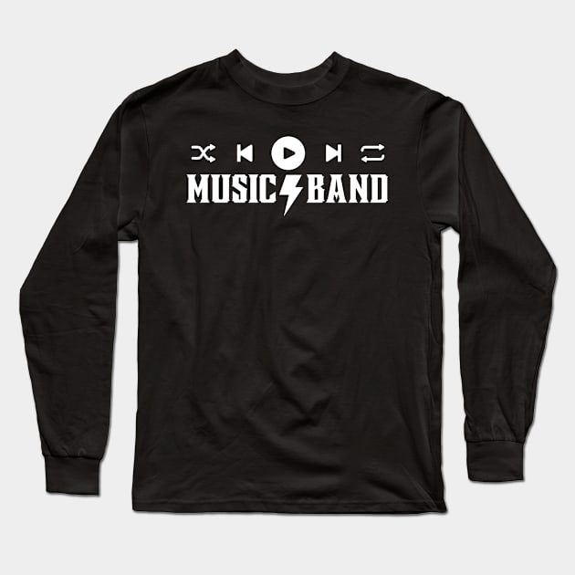 Music Band Long Sleeve T-Shirt by oneduystore